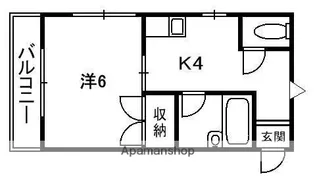 メゾン長池【2階】の間取り