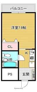 ハーベスト・ヌフ【203号室】の間取り