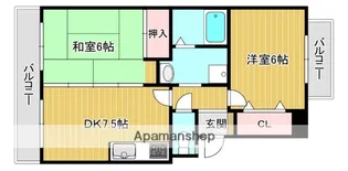 バーベナ光台C棟【1階】の間取り