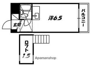 クリサンティヒル山田川【4階】の間取り
