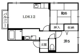 フォーレス008Ⅱ【201号室】の間取り