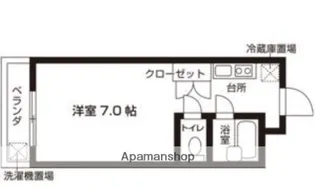 TO BE LIVING SAWADA【307号室】の間取り