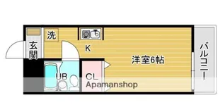 ホルティハイツ岡井【2階】の間取り