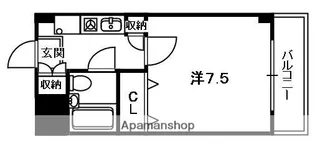 ホーユウコンフォルト京都田辺【4階】の間取り