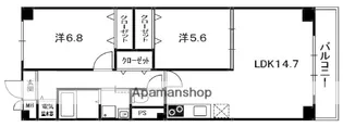 グランソル Y&D【2階】の間取り