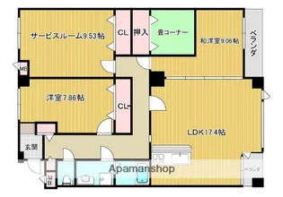 IRORIE【307号室】の間取り