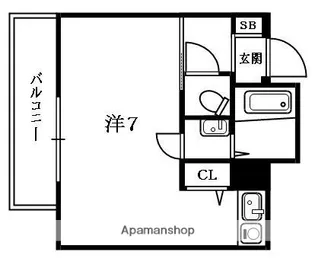 フォーシーズン京田辺【3階】の間取り