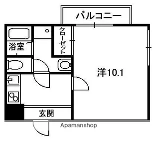 ヴァーナルⅢ【3階】の間取り