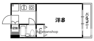 ジュネスヴィラ【2階】の間取り