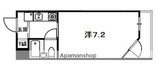 WYTHE AVE.Ⅱ【1階】の間取り
