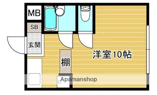 京都府城陽市平川東垣外【マンション】の間取り
