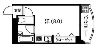 カサデルアダージョ【403号室】の間取り