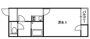 レオネクスト宇治大久保【1階】の間取り