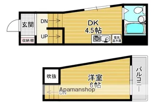 フェリーチェ同志社前【3階】の間取り