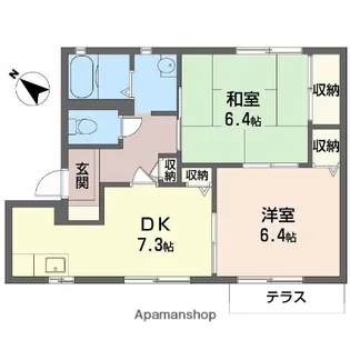 フォーレス【2階】の間取り