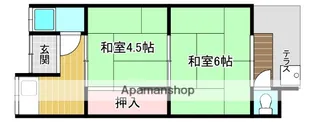 上田住宅【1階】の間取り