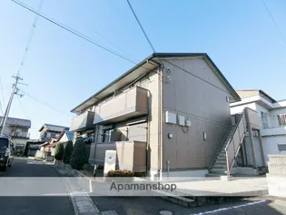 京都府京田辺市三山木谷ノ上【アパート】の外観