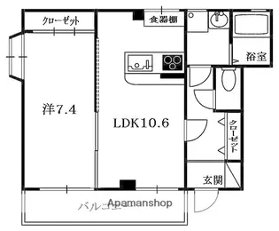 今井駅前ビル【2階】の間取り