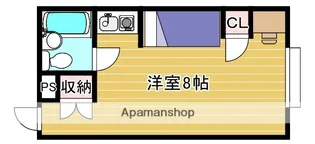 山川マンション【1階】の間取り