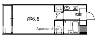 ロイヤルクリヨン【1階】の間取り