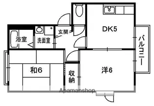 リベールコート【102号室】の間取り