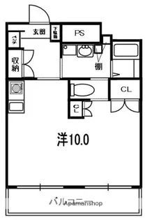 ブラッサム精華【208号室】の間取り