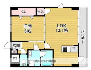 RADIANT【1階】の間取り