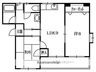ロイヤルハイツ【205号室】の間取り