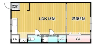 ラフィーネ21【2階】の間取り