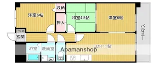ドリームコート学研【4階】の間取り