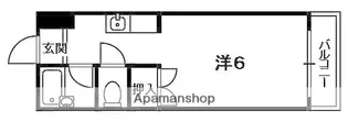 ダイバーシティ同志社【4階】の間取り
