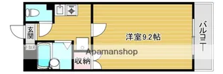 ヴァルワール伊勢田【1階】の間取り