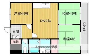 脇田建設ビル【5階】の間取り