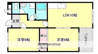 ロイヤルオーク【1階】の間取り