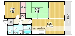 ロイヤルオーク【2階】の間取り