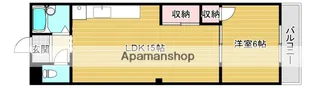 メゾン ド アリエッタ【303号室】の間取り