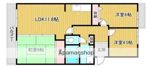 ハイランドヒル一里山【1階】の間取り