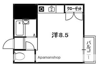 アゴラマンション【3階】の間取り
