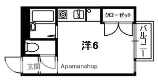 アゴラマンション【215号室】の間取り