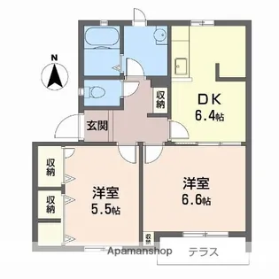 サクラ21【1階】の間取り