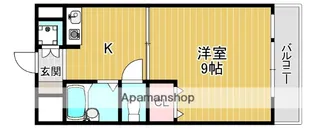 アネックス大久保【2階】の間取り