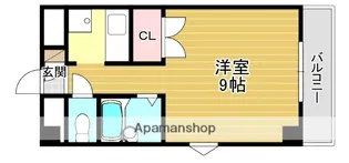 パルスピリア91【3階】の間取り