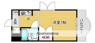 VENTRICLESKITAGEN【4階】の間取り