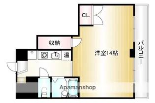 エスポワール【4階】の間取り
