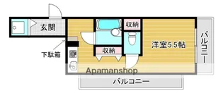 パル大久保【305号室】の間取り