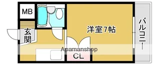 リアライズ富野荘【2階】の間取り