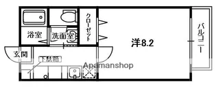 メゾンラポール【102号室】の間取り
