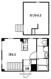 ラ・フォルテシモ【1階】の間取り