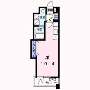 レジデンス 薪【2階】の間取り