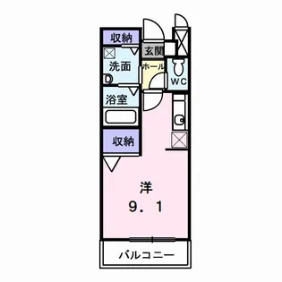 ラ・エスタ【2階】の間取り